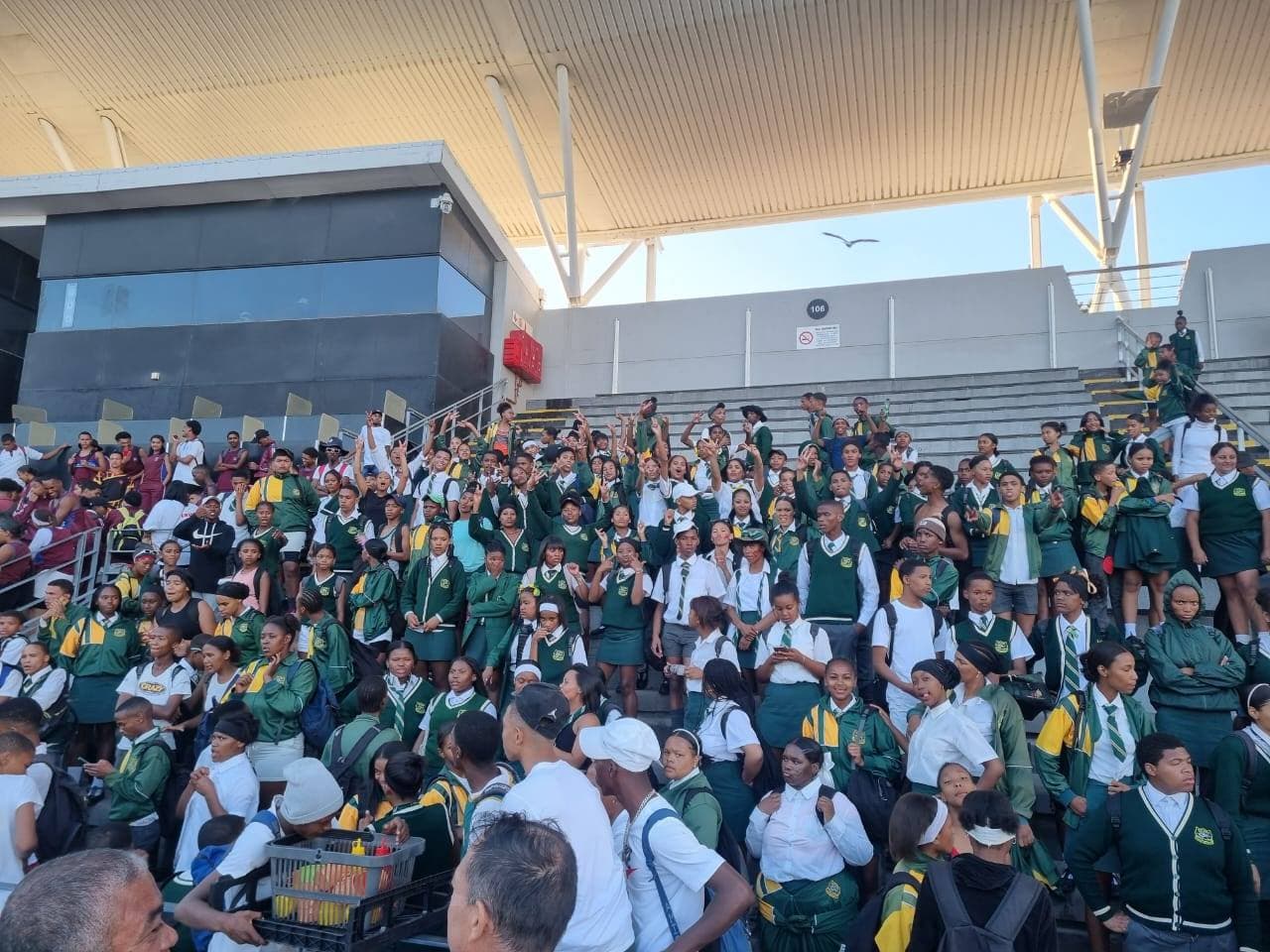 Students of Scottsdene High School