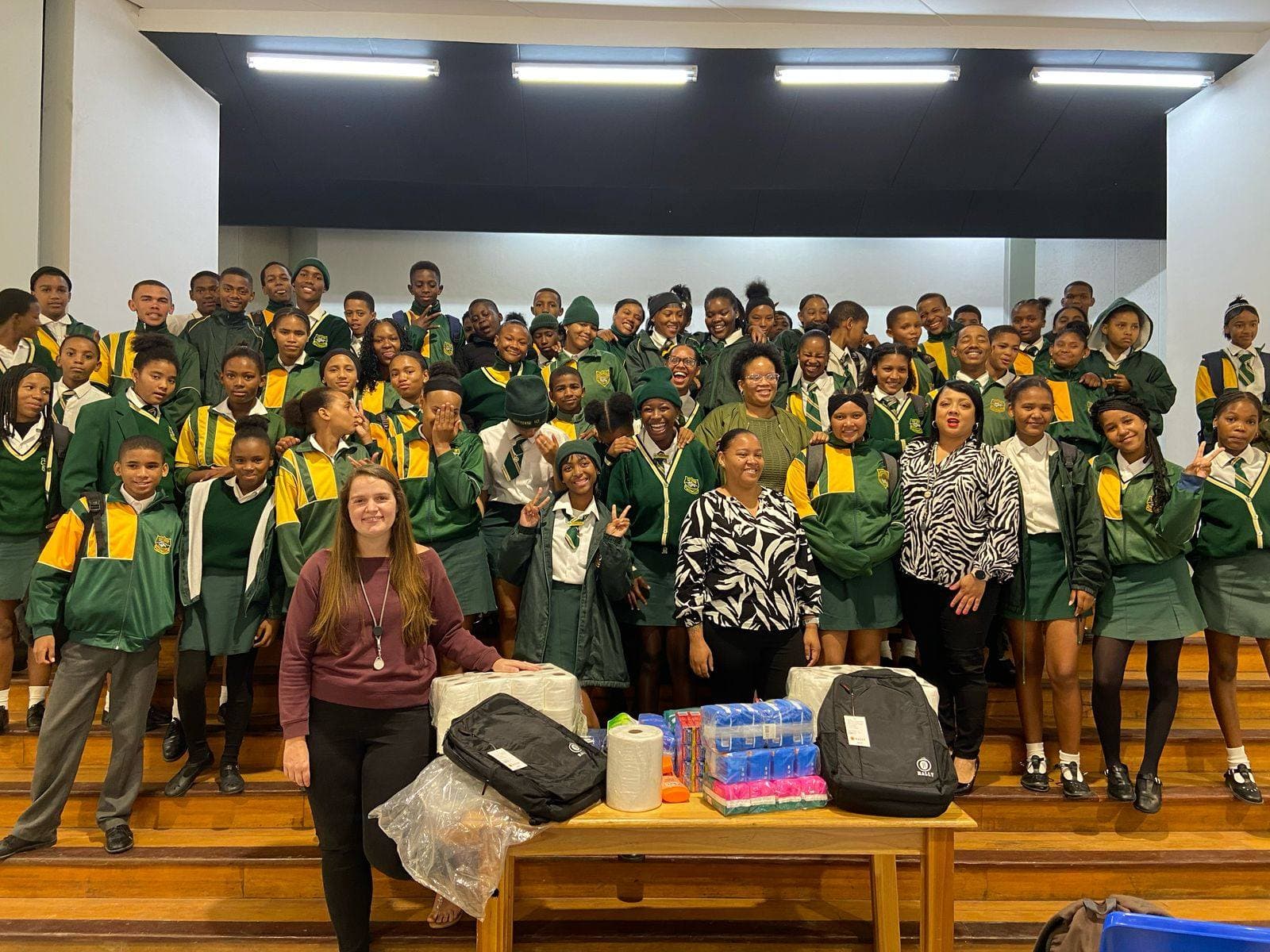 Scottsdene High School Staff and Students